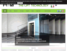 Tablet Screenshot of metalift.it